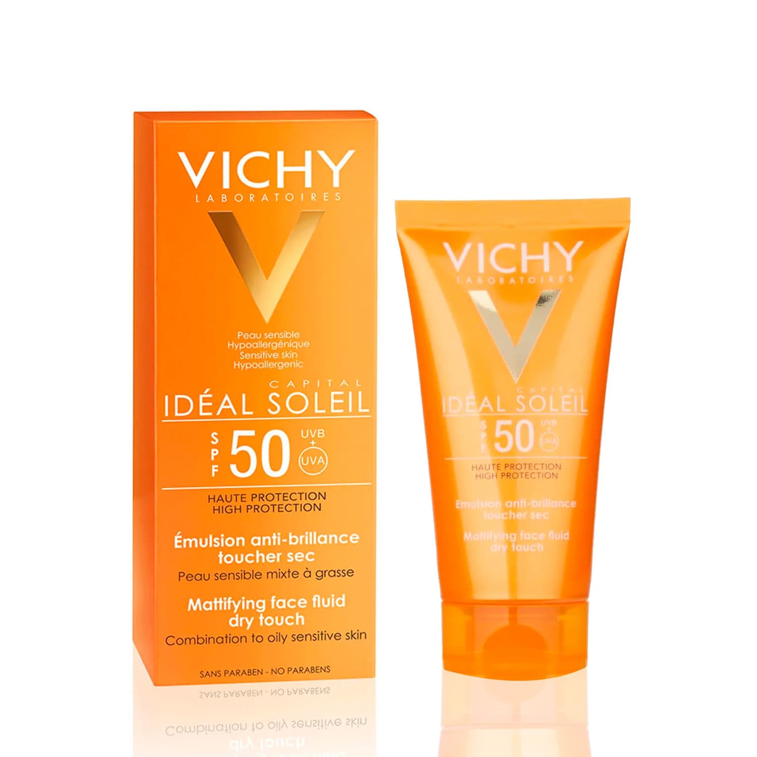 Ideal Soleil Crema FPS50 Rostro T-Seco