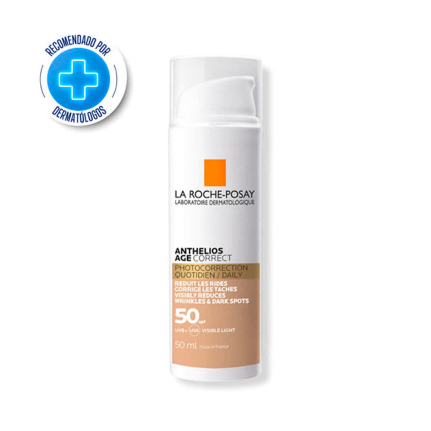 Anthelios 50+Cr-Gel Diario Color Age Correct