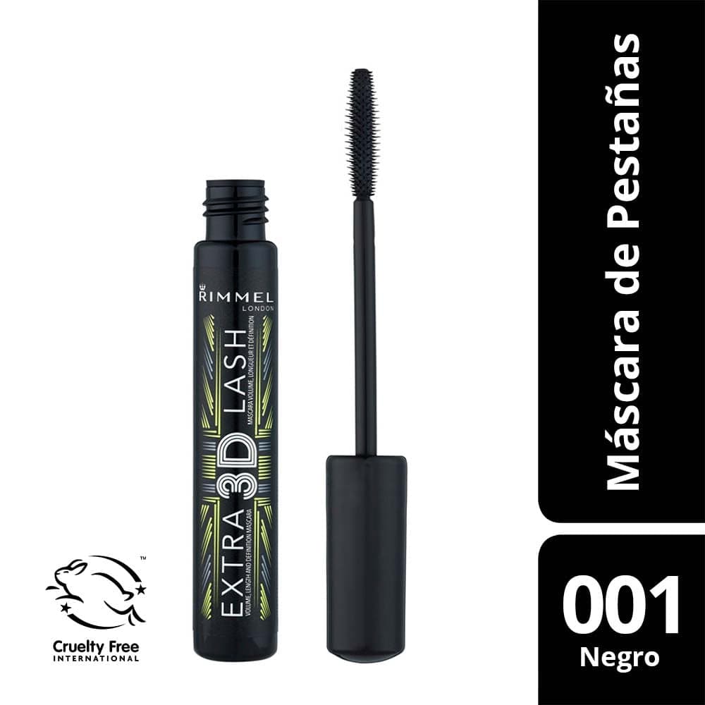 Rimmel Máscara Pest 3D Black 003