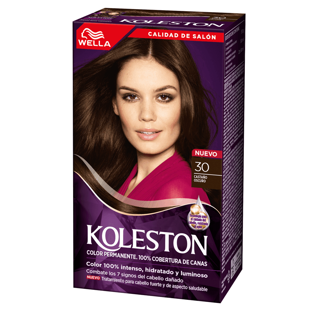 Koleston Tintura Kit N 30 Castaño Oscuro