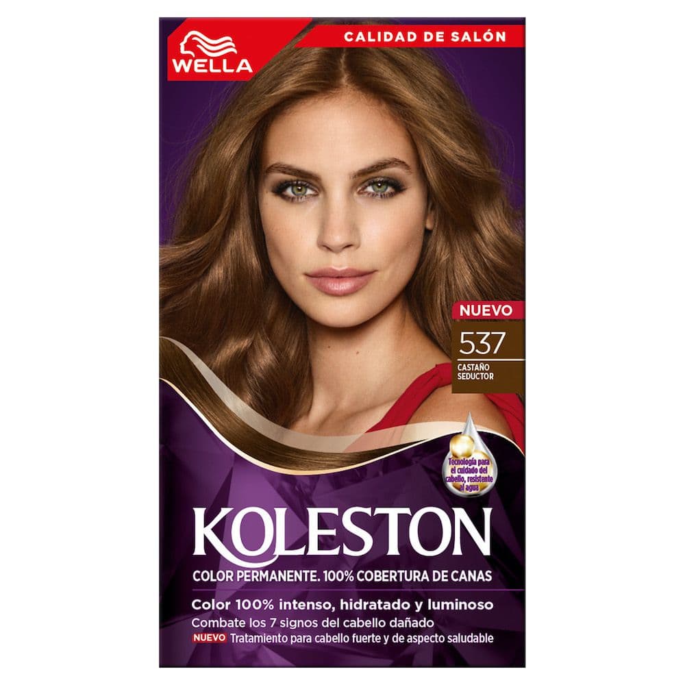 Koleston Tintura Kit N 537 Castaño Seductor