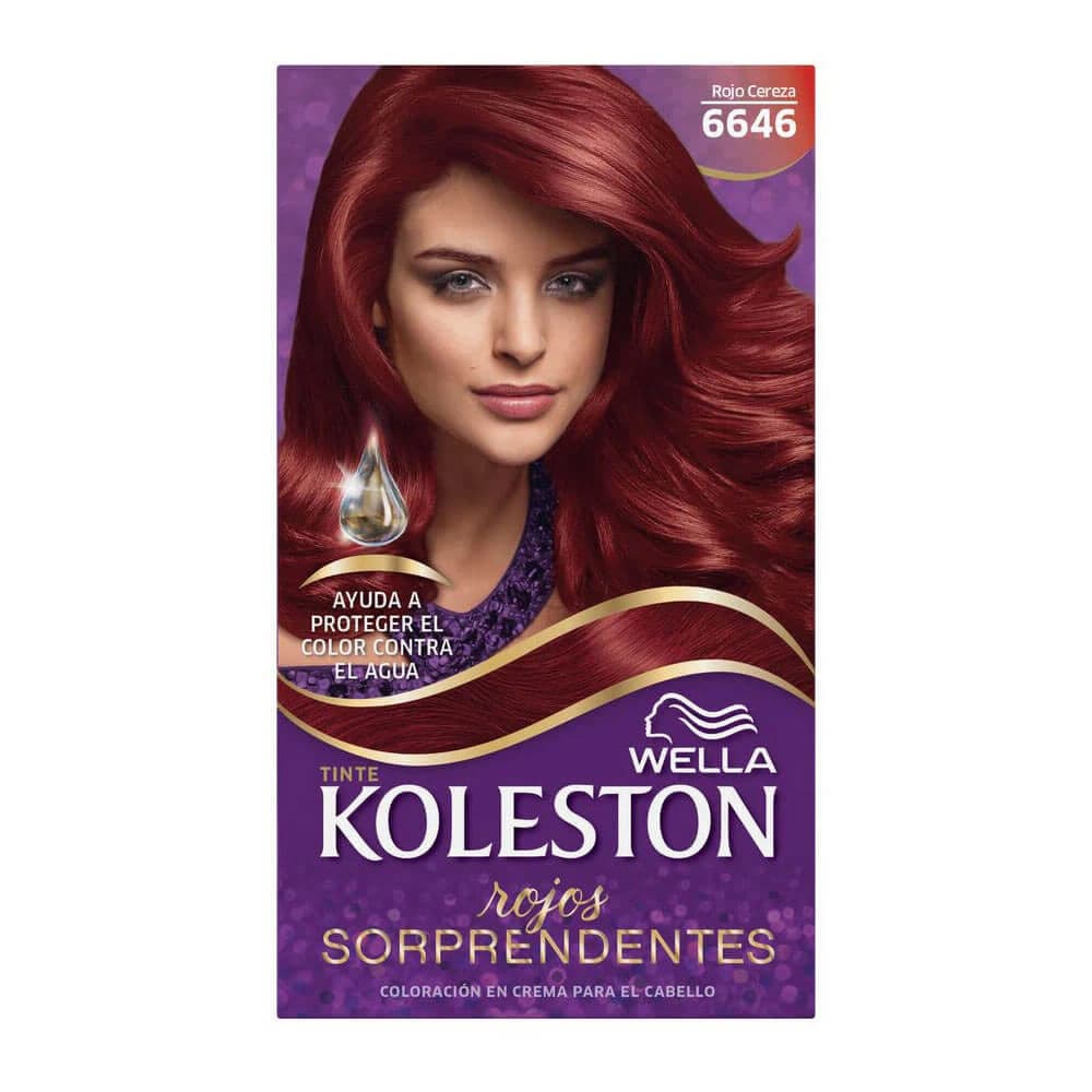 Koleston Tintura Kit N 6646 Rojo Cereza