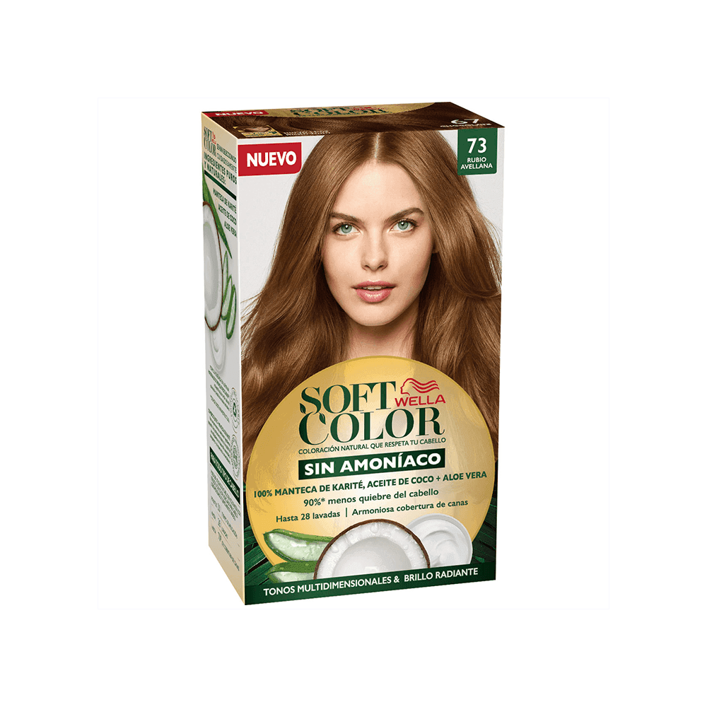 Soft Color Kit Colorac N 73 Rubio Avellana