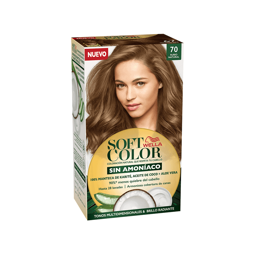 Soft Color Kit Colorac N 70 Rubio Natural