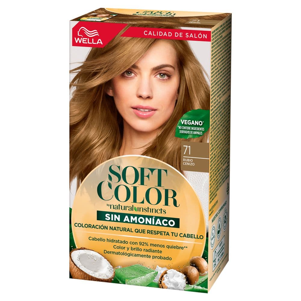 Soft Color Kit Colorac N 71 Rubio Cenizo