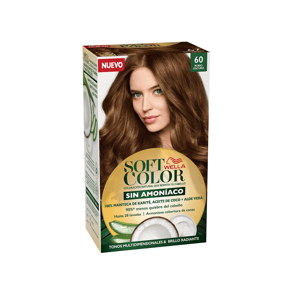 Soft Color Kit Colorac N 60 Rubio Oscuro