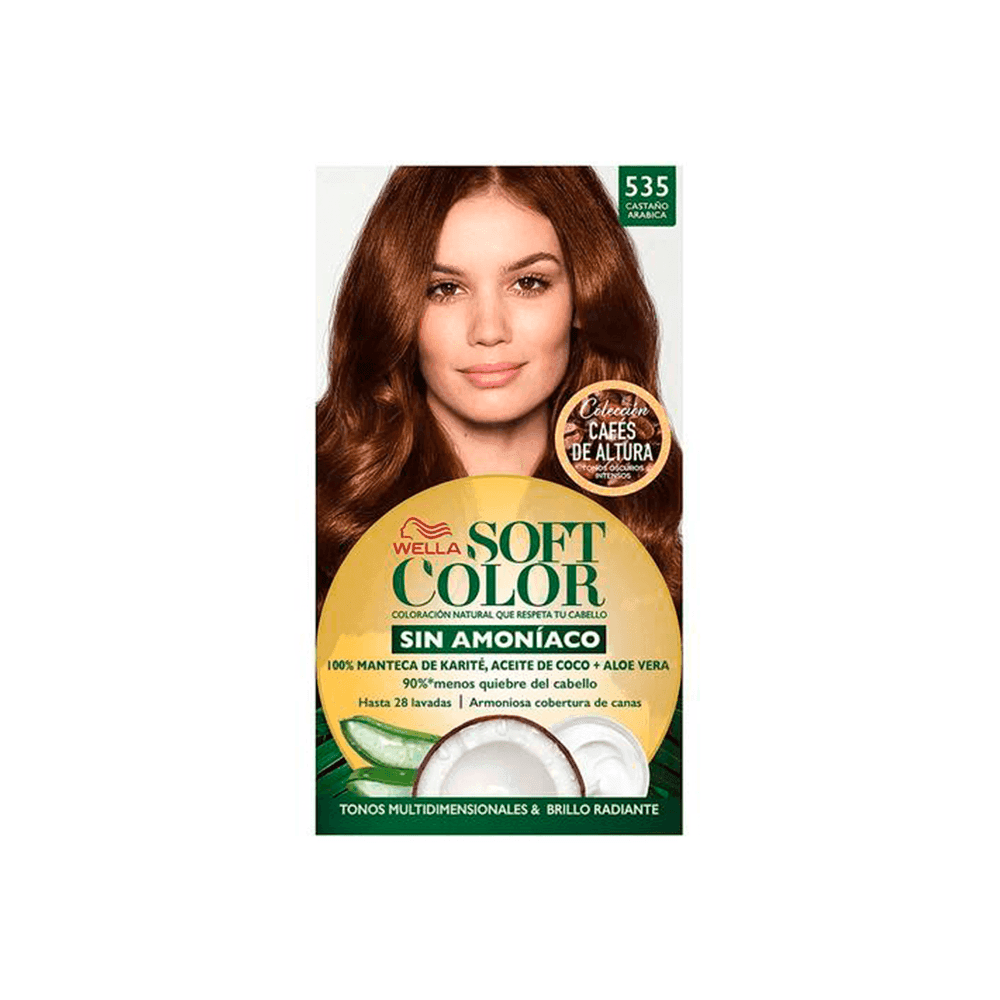 Soft Color Kit Colorac N 535 Castaño Arabica
