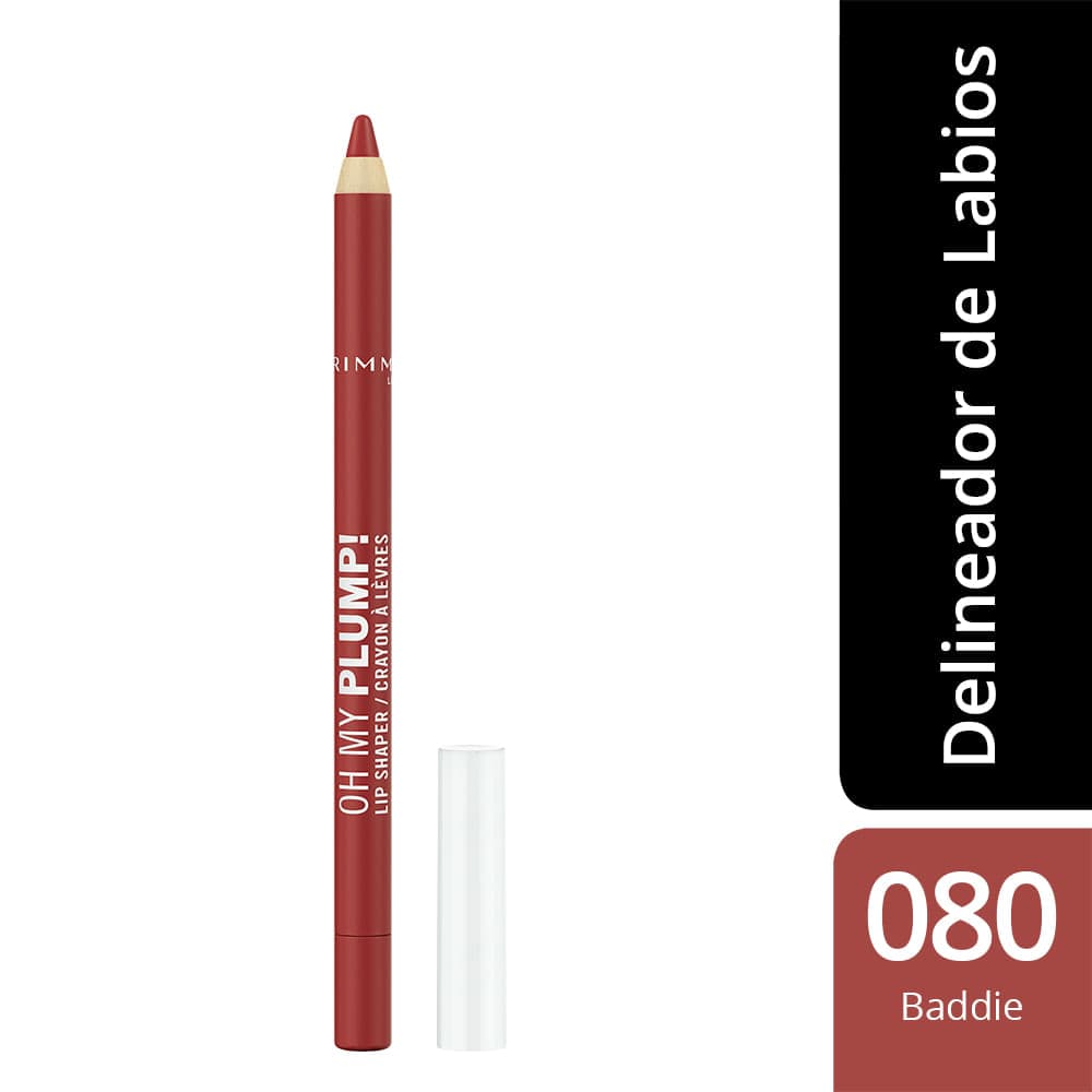 Rimmel Delin Labios Lip Oh My Plump 080 Baddie
