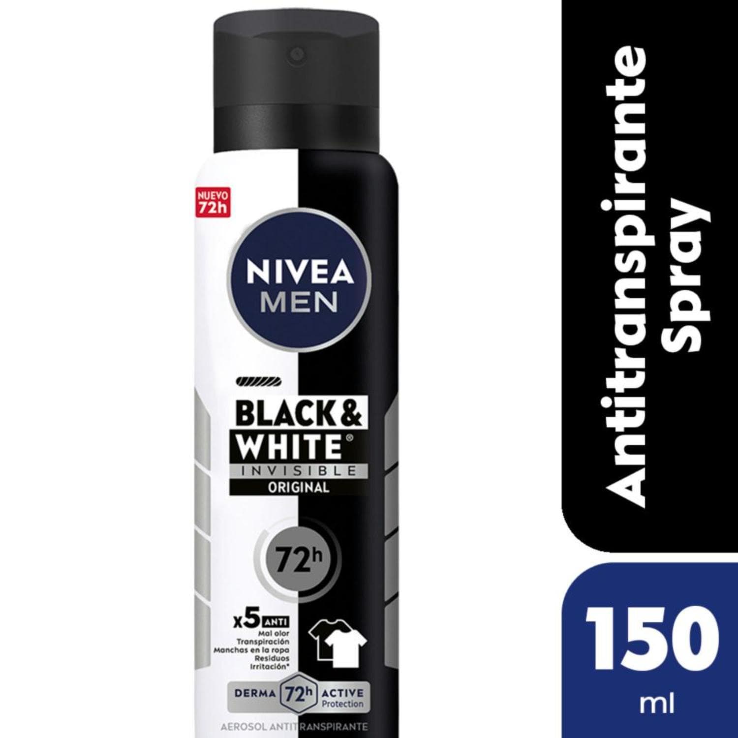 Nivea M Black&White Fresh Ant Aerosol