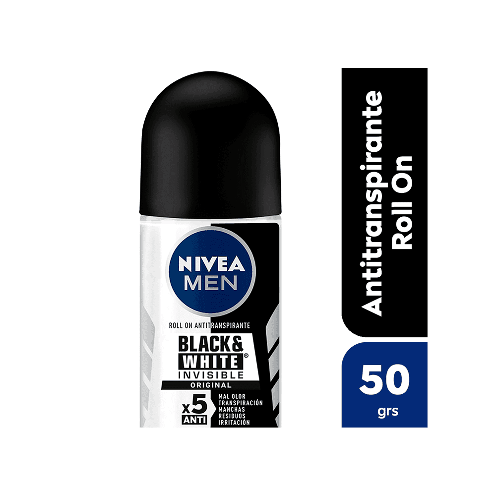 Nivea B&W Power F-M Desodorante Roll-On