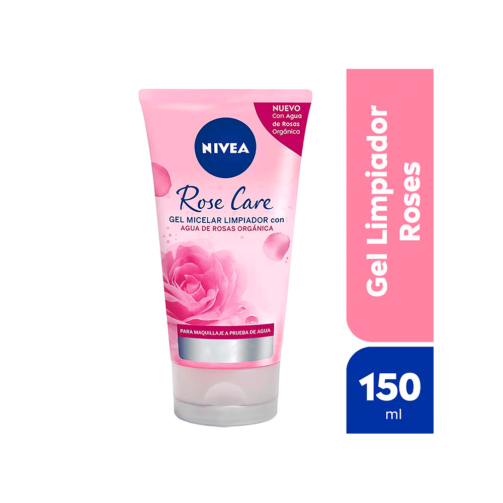 Nivea Fac Rose Care Gel Micelar Limpiador