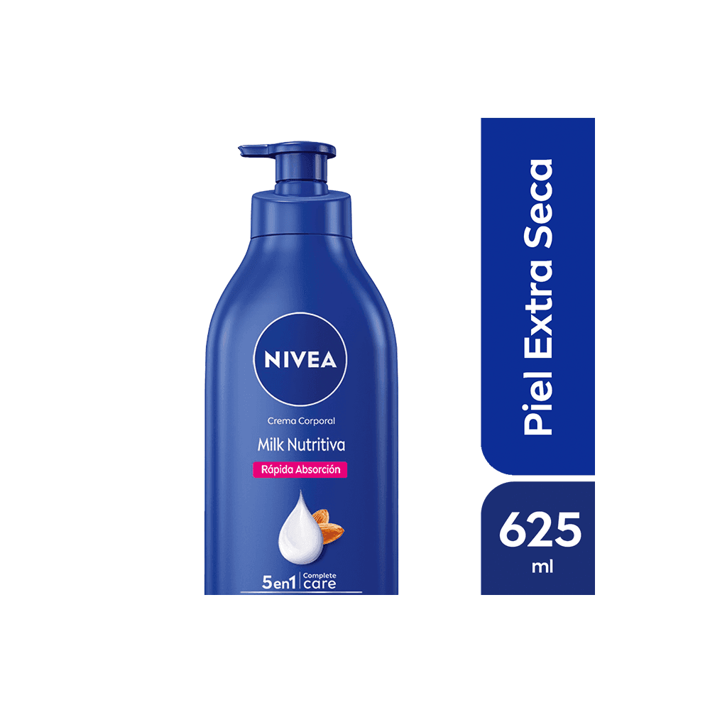 Nivea Body Milk Nutritiva P-Exseca C/Bom