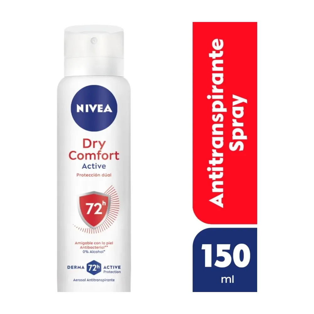 Nivea Female Act Dry Comfort 72HS Ant Desodorante Aerosol