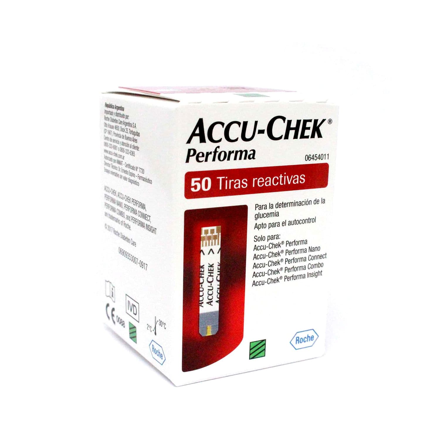Accu-Chek Performa Glucosa Tiras