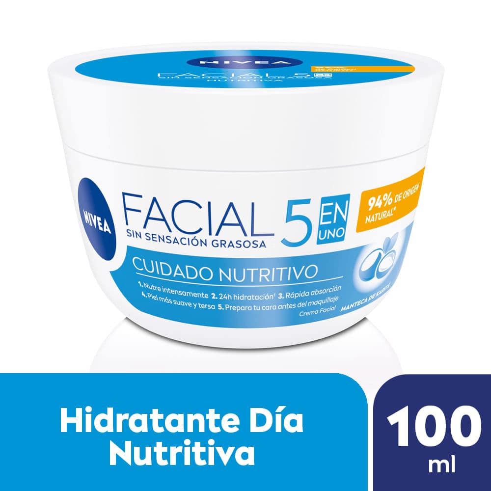 Nivea Crema Facial Cuidado Nutrit