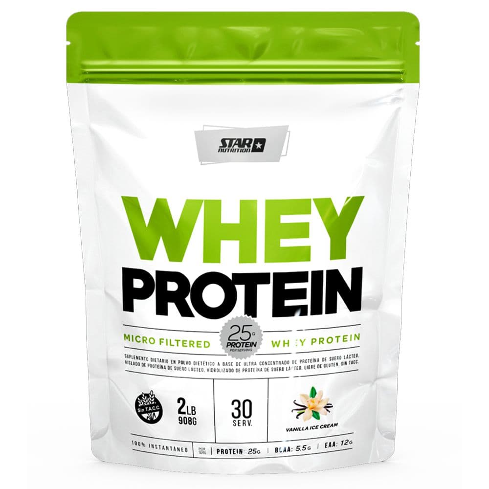 Star Nutrition W.P.Vainilla Doypack X2LB