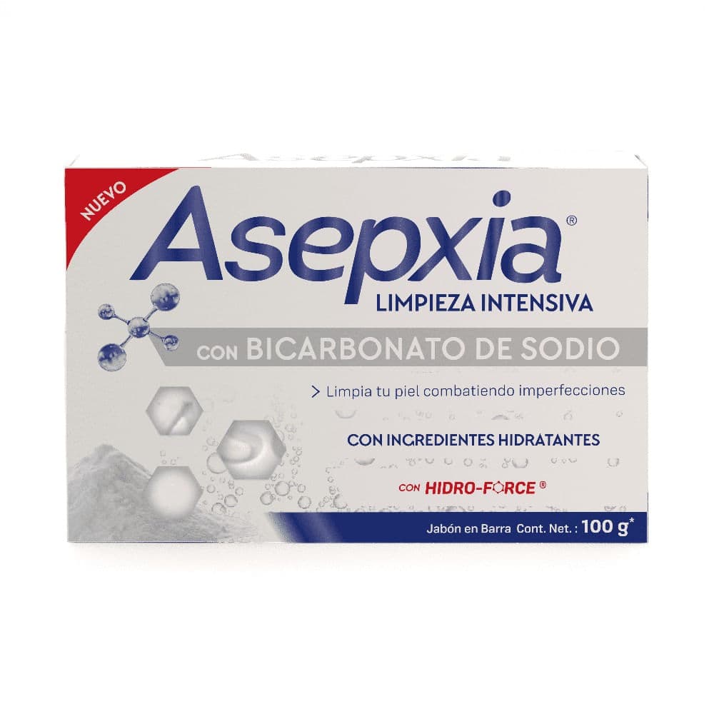 Asepxia Jabón Bicarbonato