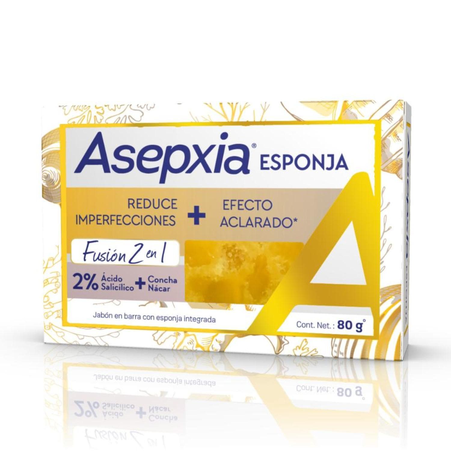 Asepxia Jabón Esponja