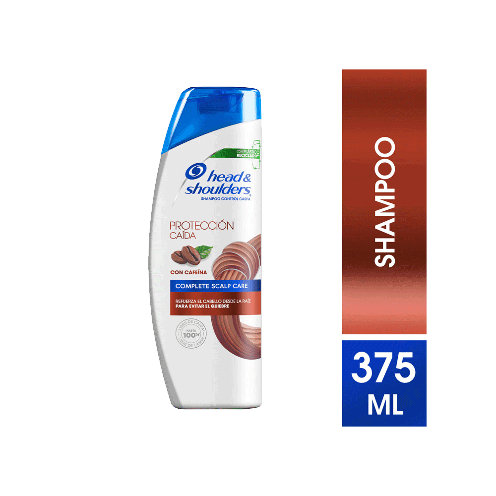 Head&Shoul Prot Caida C-Cafeina Shampoo