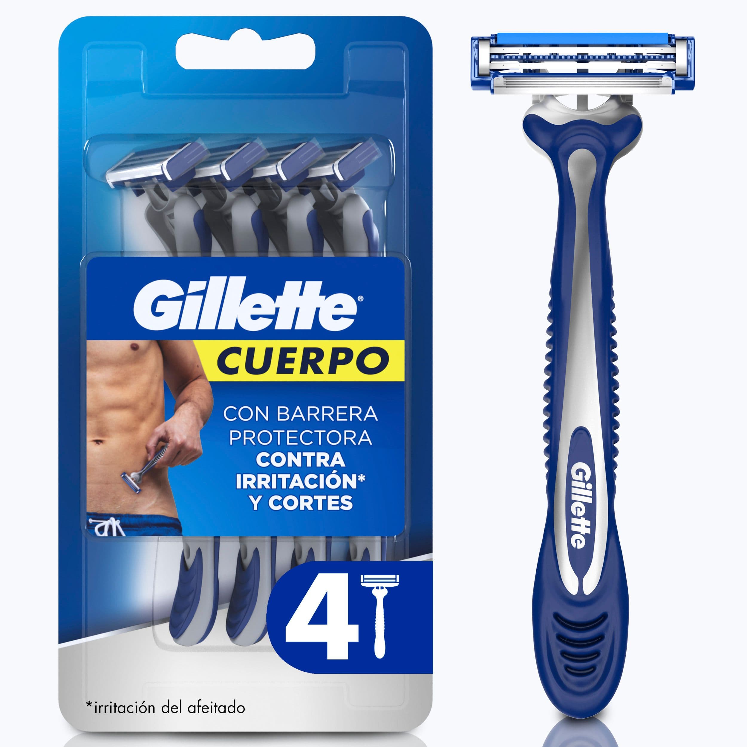 Gillette Derma Protect Cuerpo Máquina de Afeitar Desechable