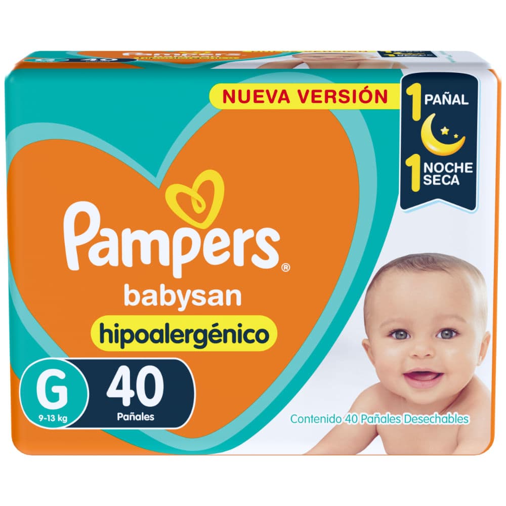 Pampers Pañal Babysan G