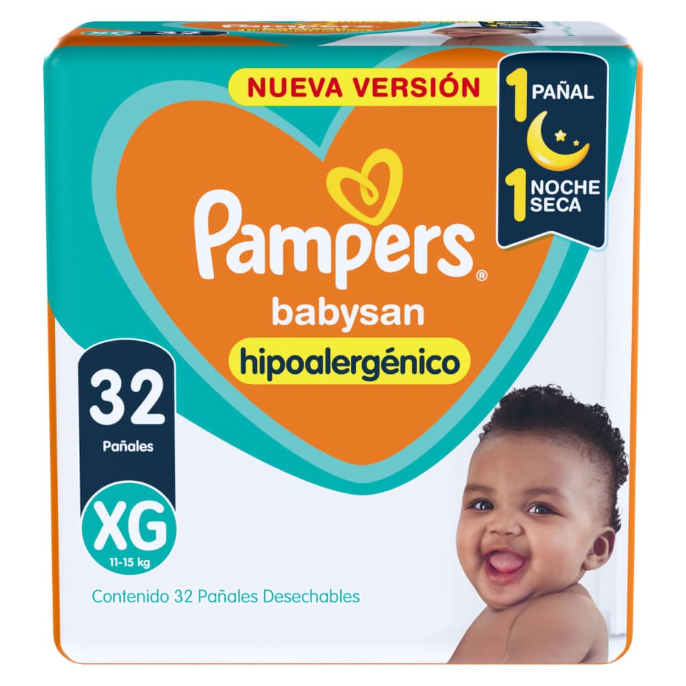 Pampers Pañal Babysan Xg