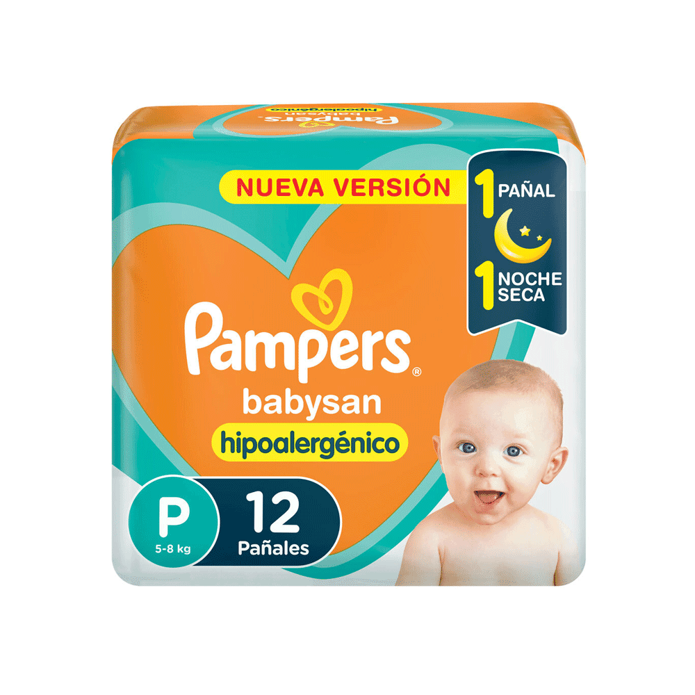 Pampers Pañal Babysan Hipoal P