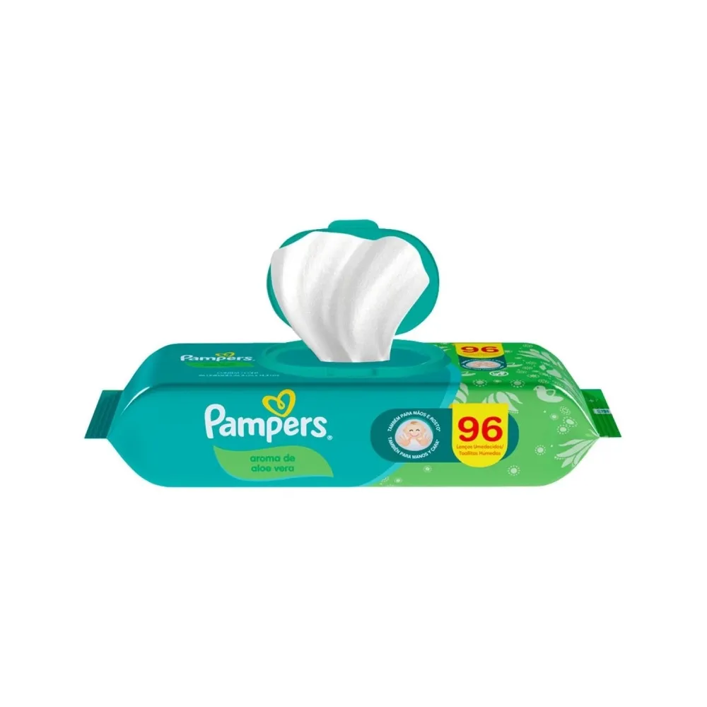 Pampers Toallitas Húmedas Aroma De Aloe Vera