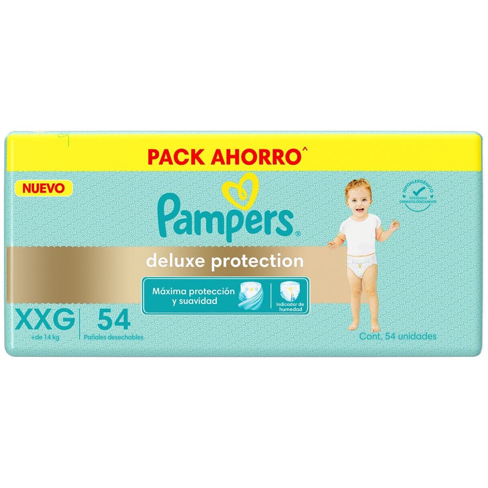 Pampers Deluxe Proteccion Pañal Xxg
