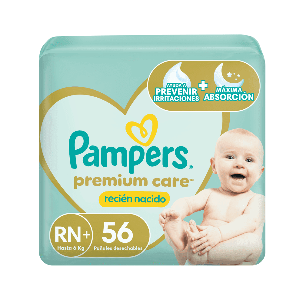Pampers Deluxe Proteccion Pañal Rn+