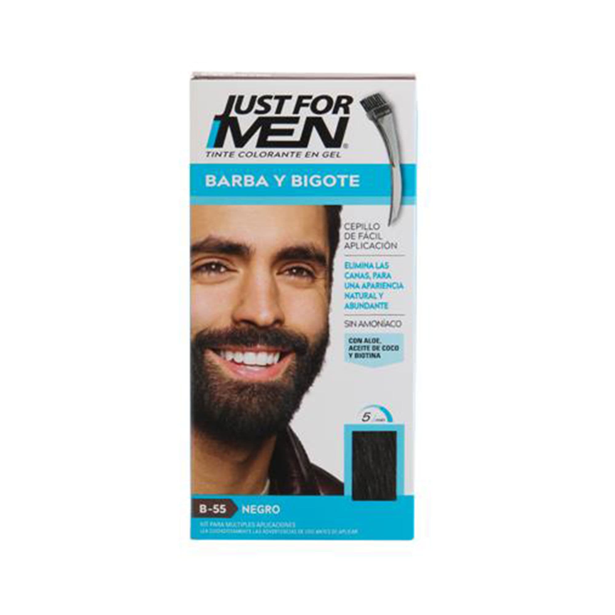 Just For Men Barba y Bigote Negro