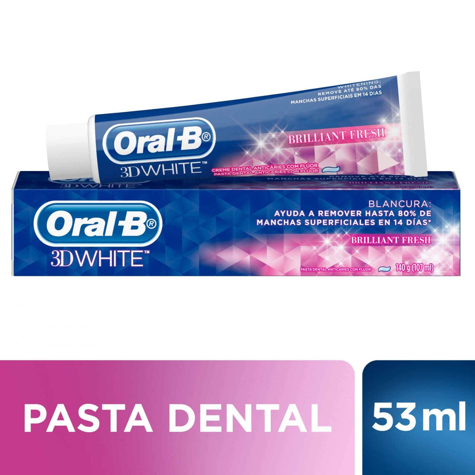 Oral-B Crema Dental 3d White Brillia Fr