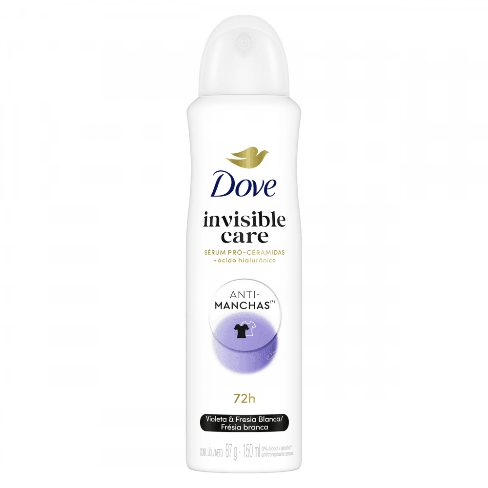 Dove Desodorante Aerosol Ap Invis Care Wom 72HS