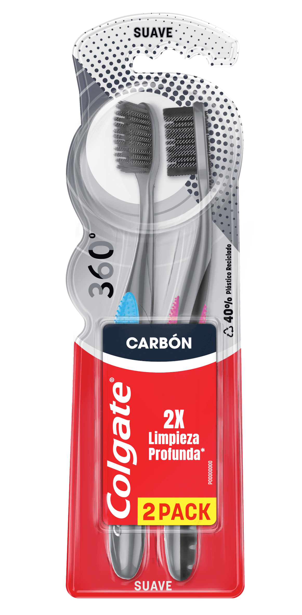 Colgate Cepillo Dental 360 Black Pack