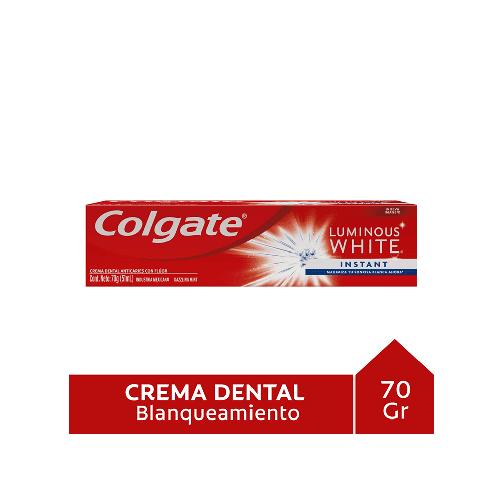 Colgate Crema Dental Luminous Instant