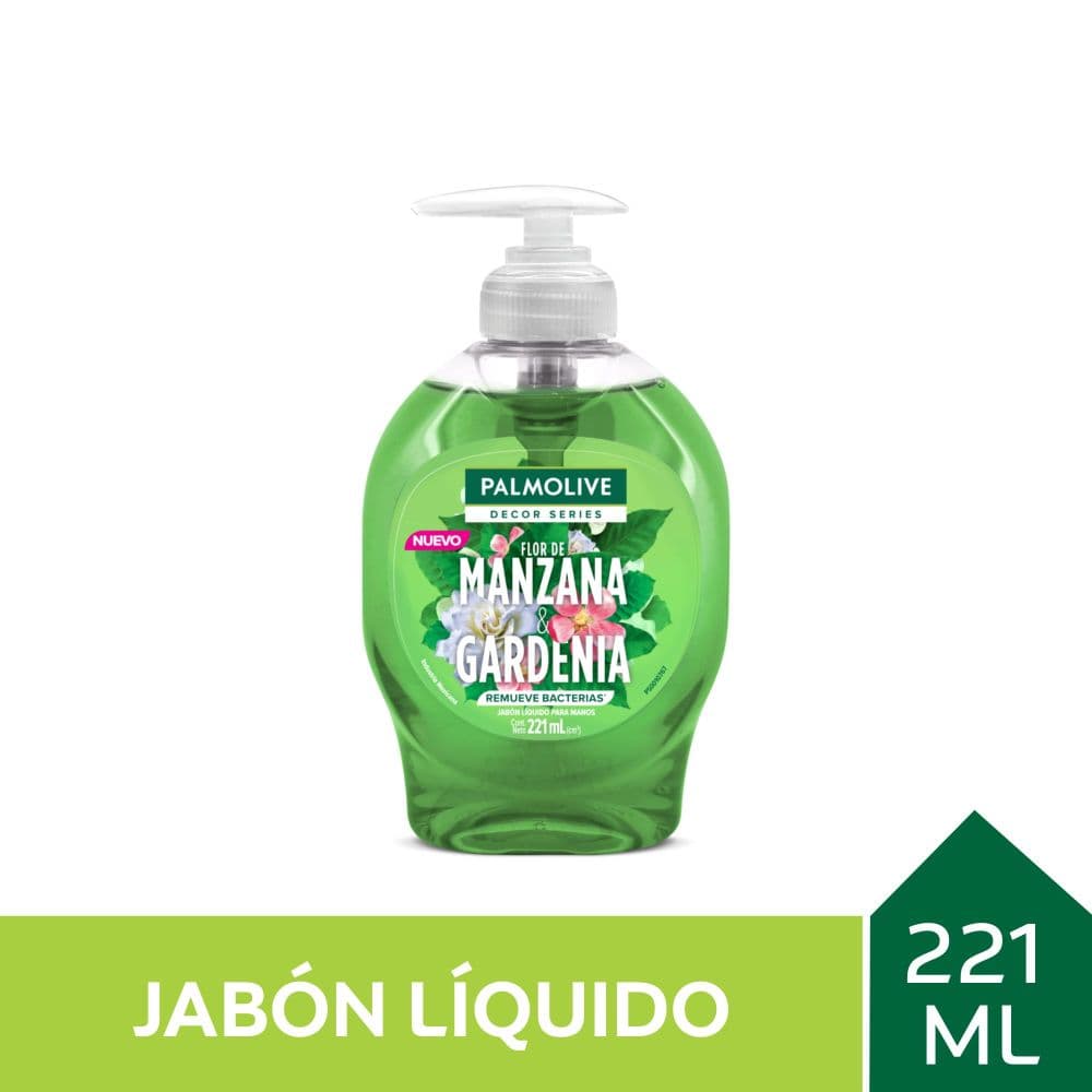 Palmolive Jabón Liq/Mano Decor Series Manzana y Gardenia