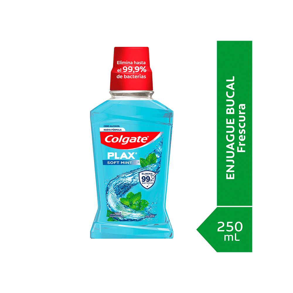 Colgate Enj Buc Plax Menta Suave