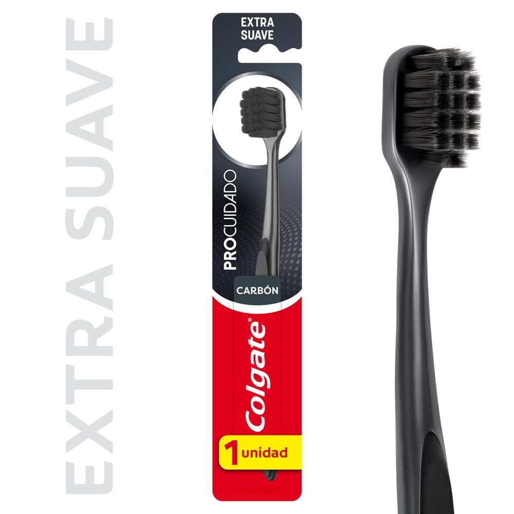 Colgate Cepillo Den Pro Cuidado Carbon