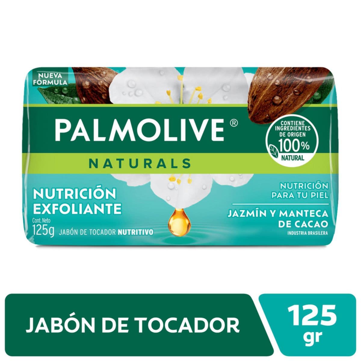 Palmolive Jabón Nat Jazm&Mant Cacao