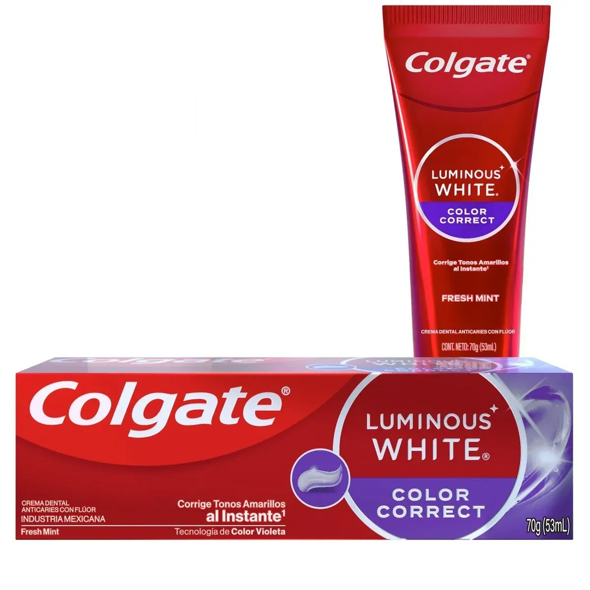Colgate Crema Dental Luminous White Color Correct