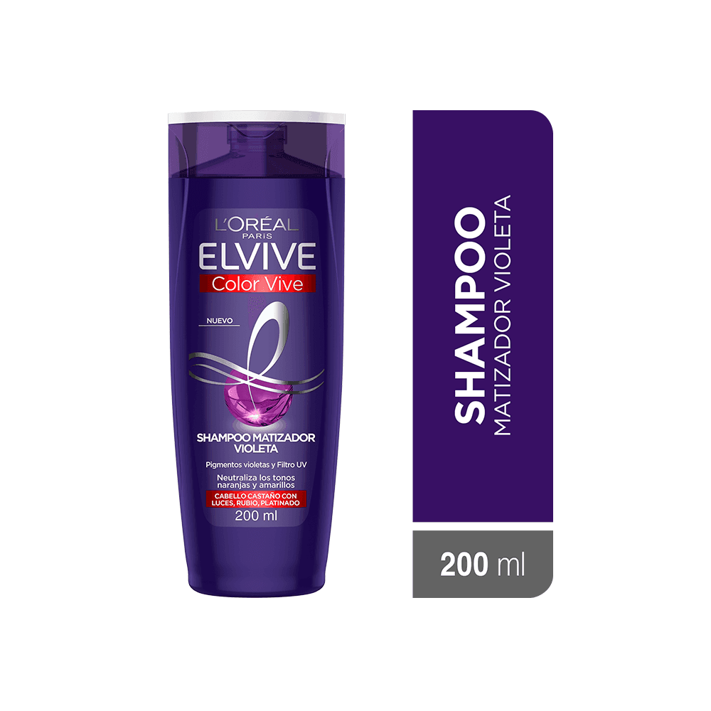 Elvive Color Vive Shampoo Matizador Violeta
