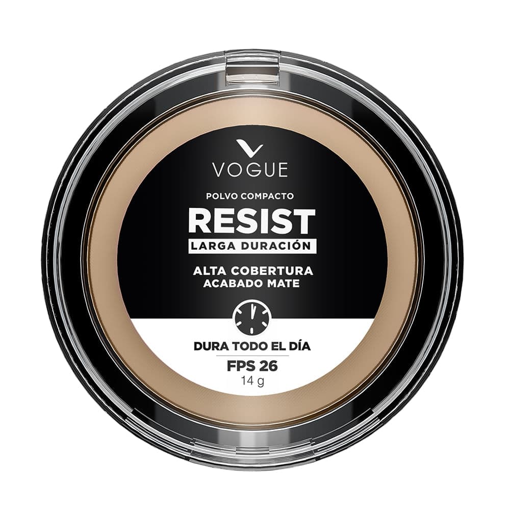 Vogue Polvo Compacto Resist Natural