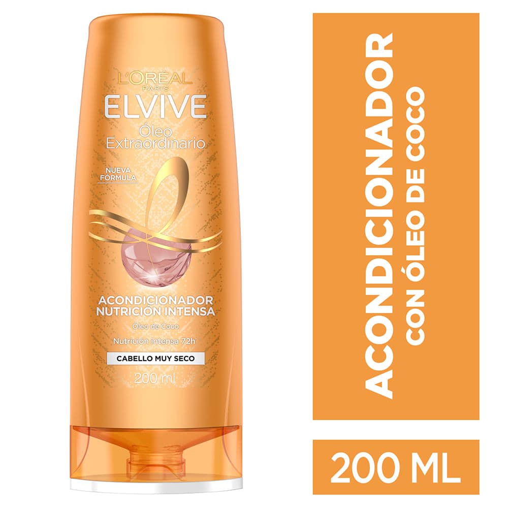 Elvive Óleo Extraordinario Nutrición Intensa Acondicionador
