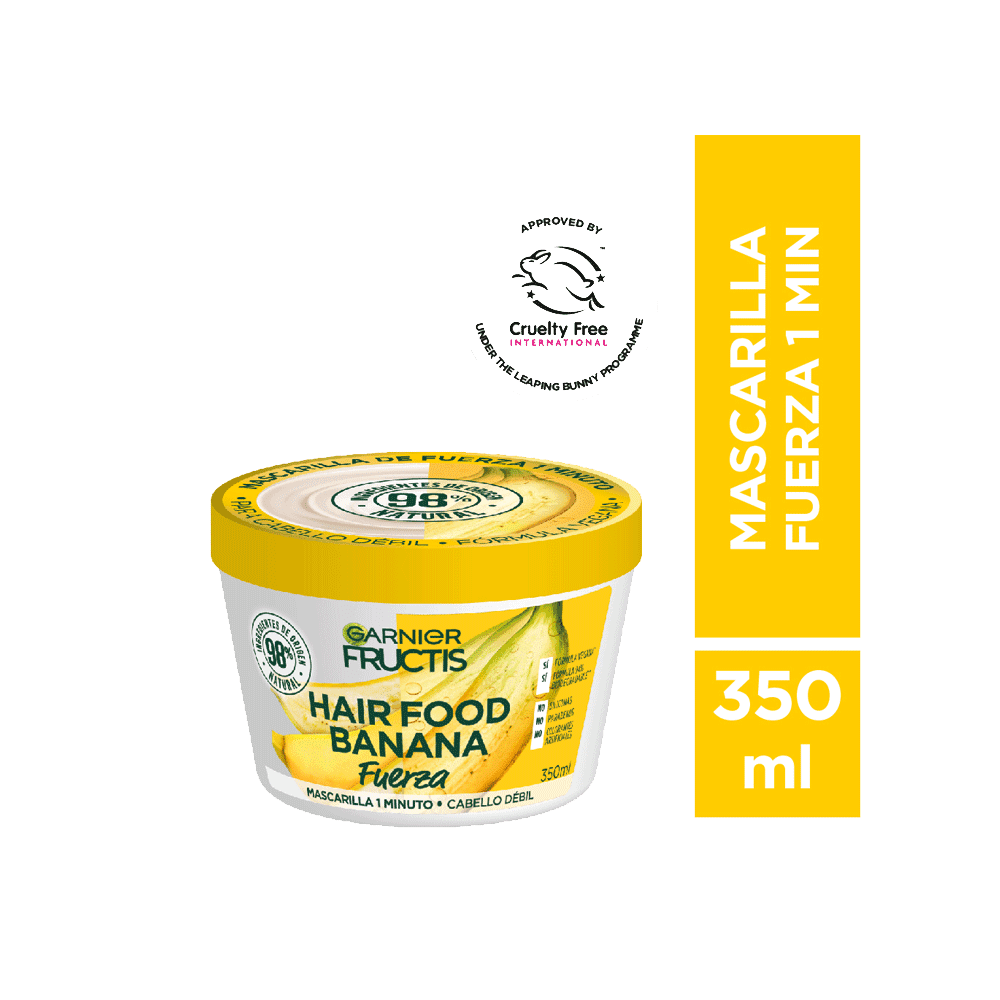 Fructis Hair Food Banana Crema Trat