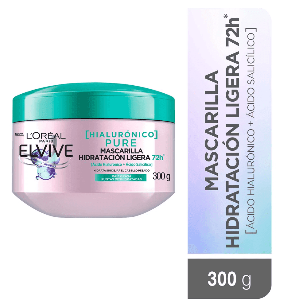Elvive Hyaluro Pure Hidra Mascarilla De Trat