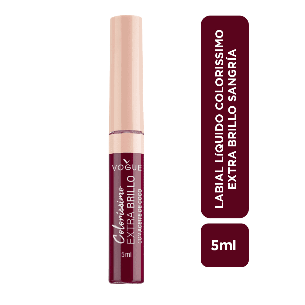 Vogue Labial Líquido Colorissimo Ex Br Sangria
