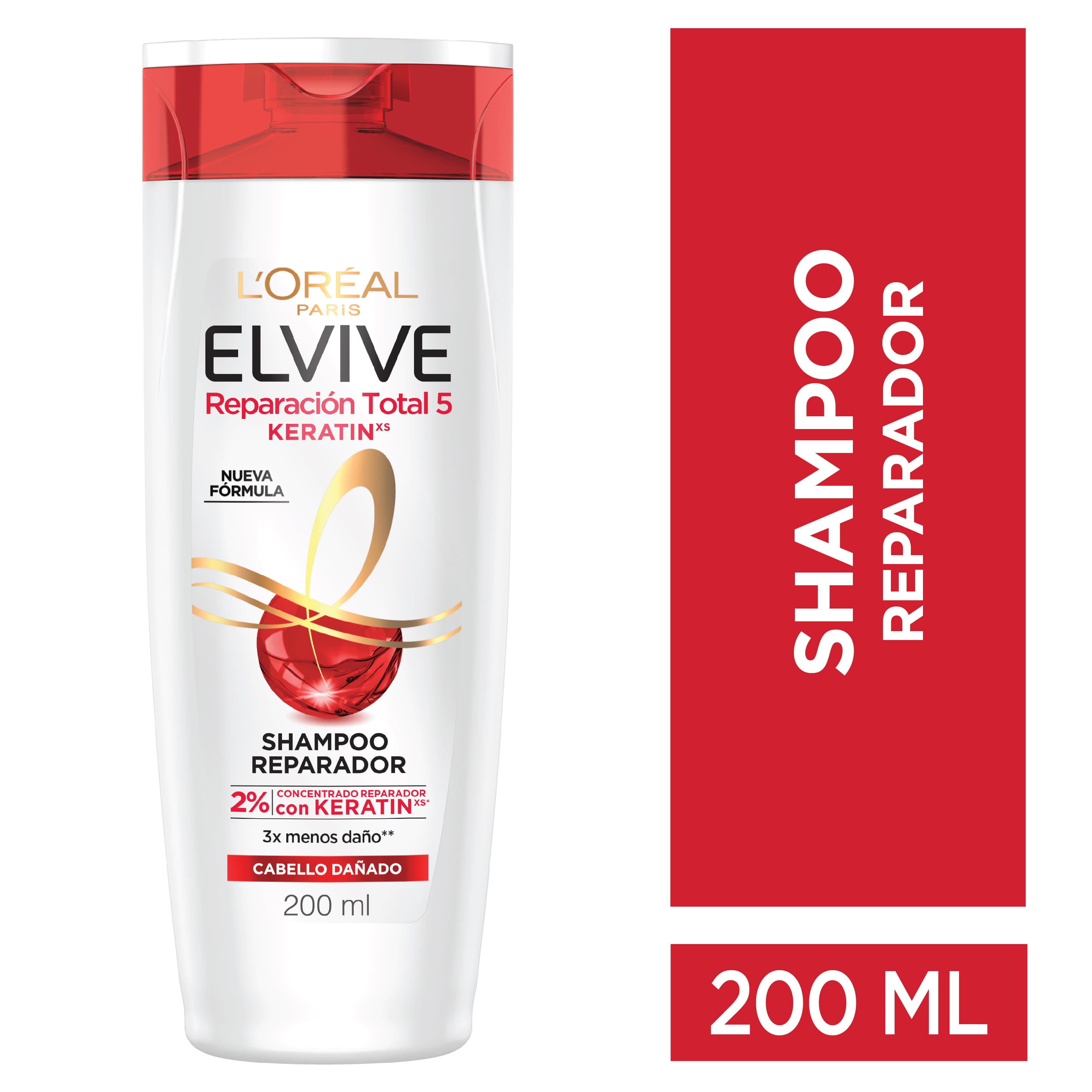Elvive Rep Total5+Keratin Shampoo X 200 Ml(New)