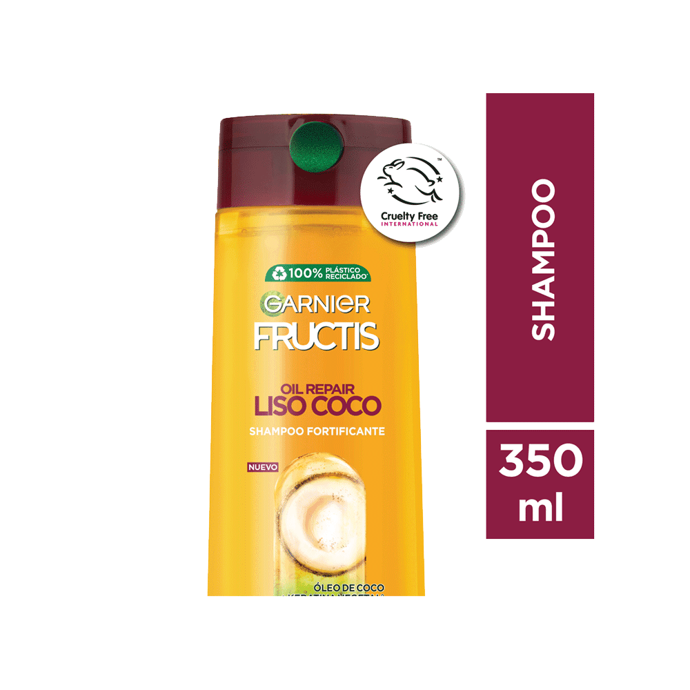 Garnier Fructis Oil Repair Liso 350M Shampoo