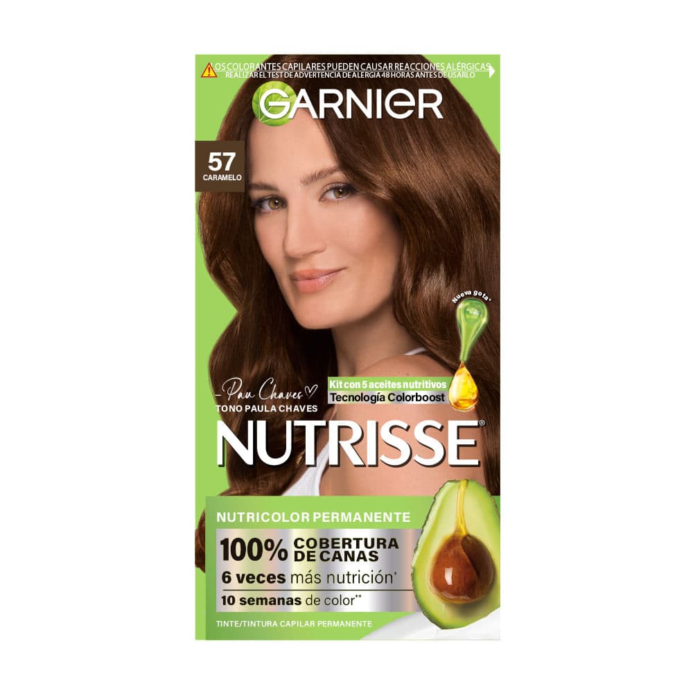Nutrisse Garnier Kit Tintura 57 Caramelo