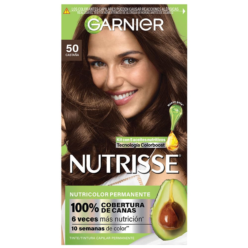 Nutrisse Garnier Kit Tintura 50 Castaña